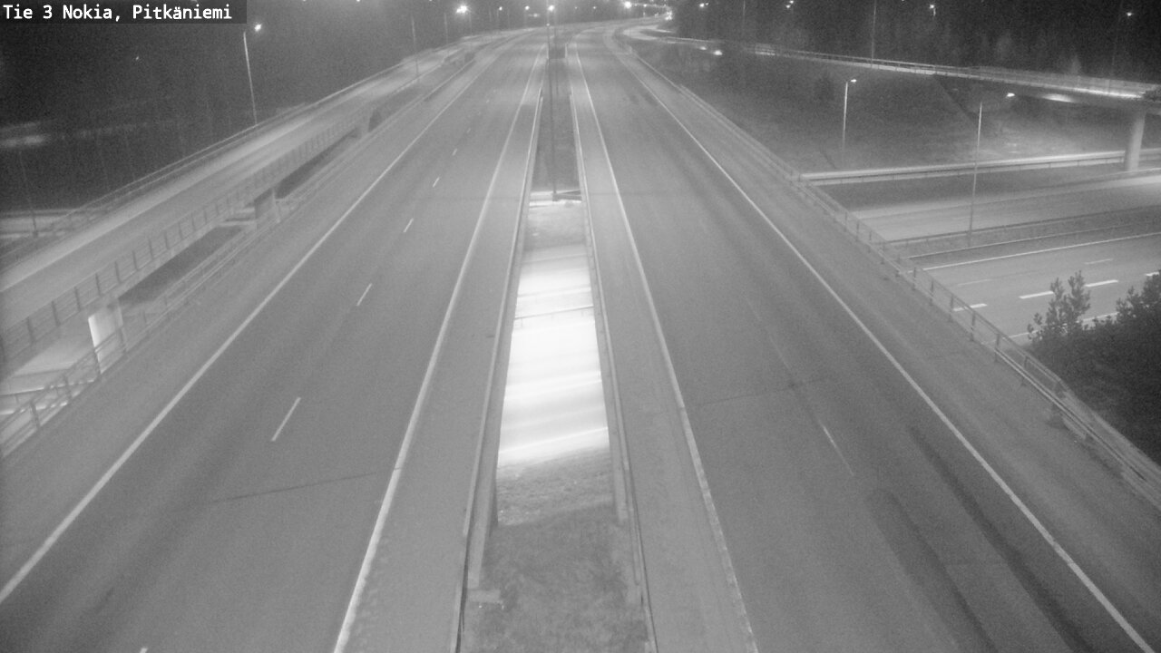 Weather Camera Image Road 3 Nokia, Pitkäniemi, Nokia, Pirkanmaa