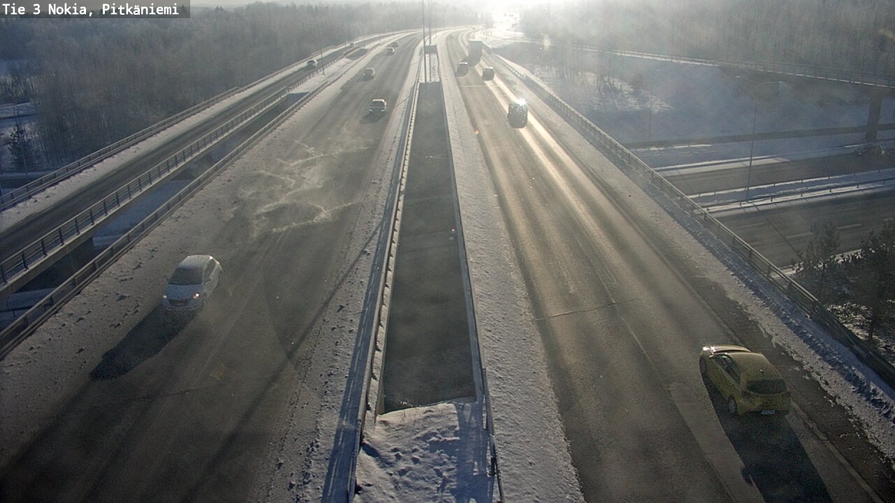 Weather Camera Image Road 3 Nokia, Pitkäniemi, Nokia, Pirkanmaa