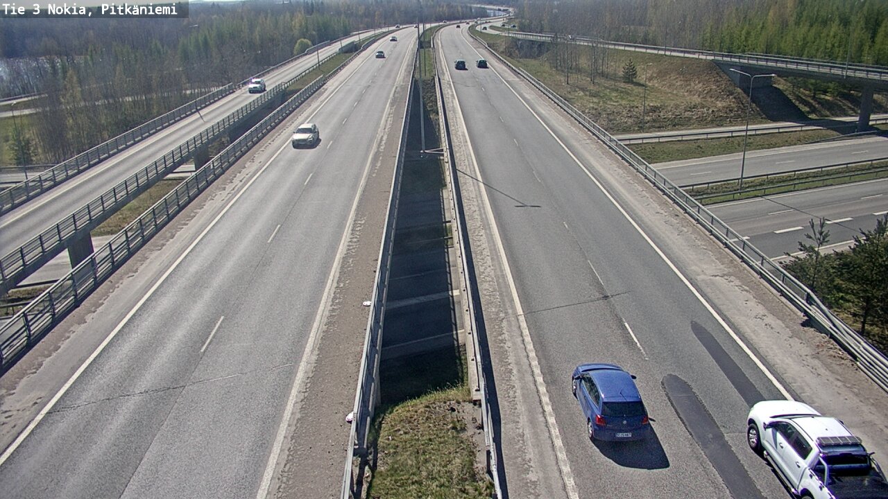 Weather Camera Image Road 3 Nokia, Pitkäniemi, Nokia, Pirkanmaa