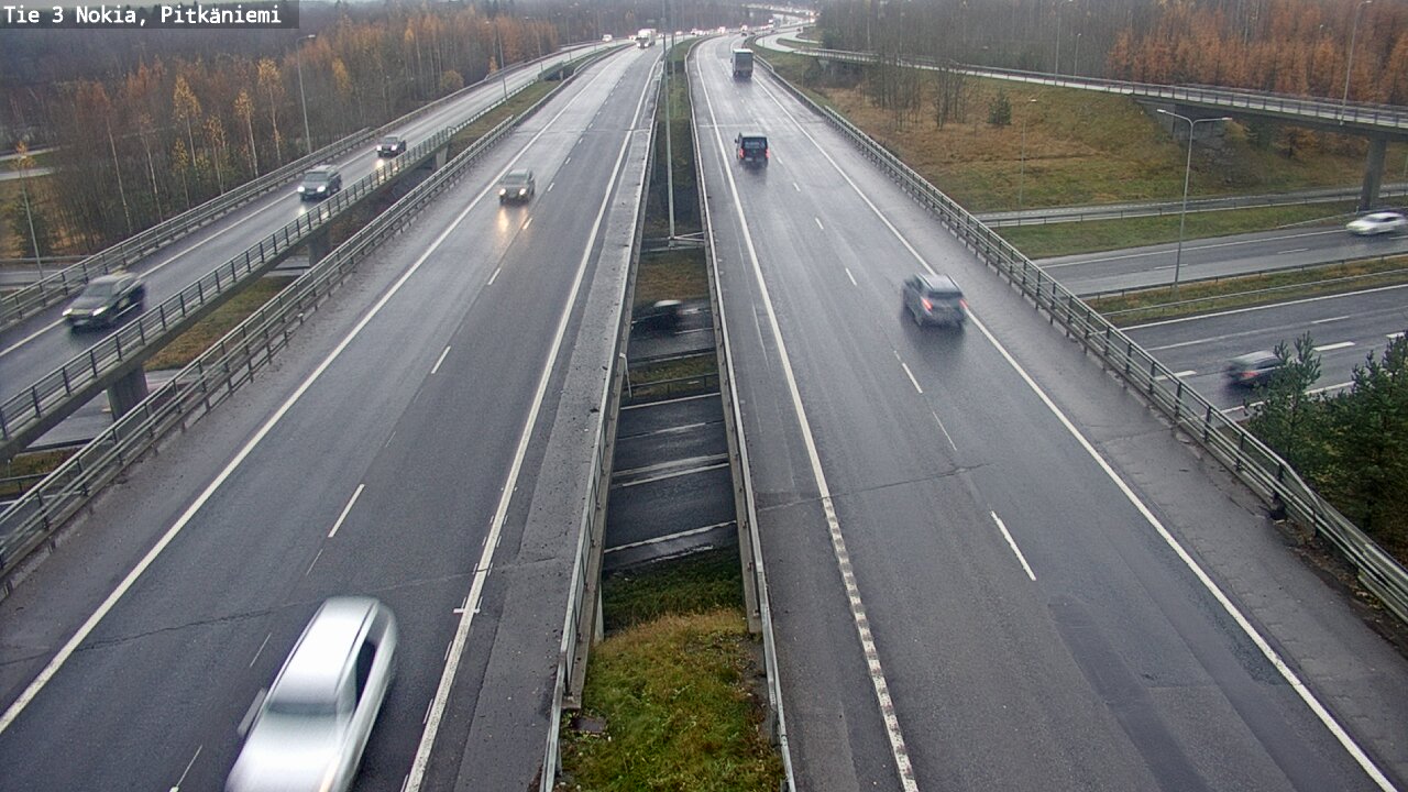 Weather Camera Image Väg 3 Nokia, Pitkäniemi, Nokia, Pirkanmaa