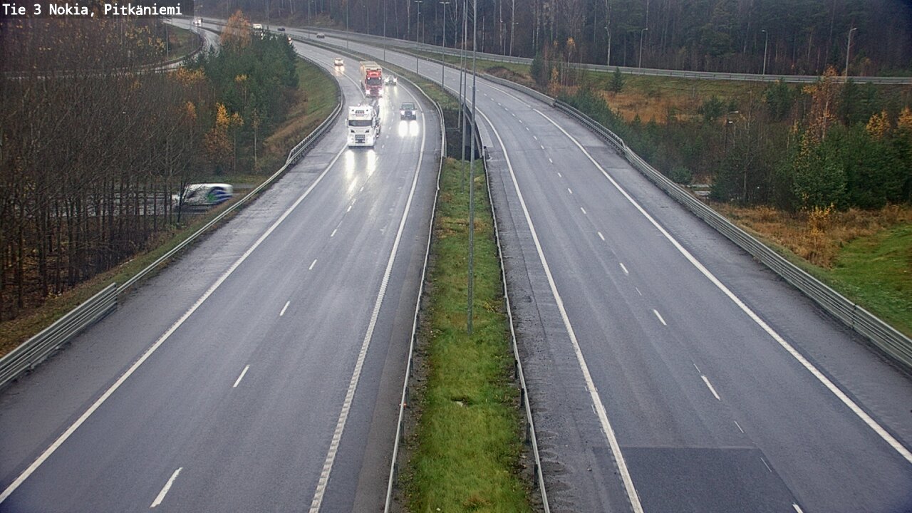 Weather Camera Image Väg 3 Nokia, Pitkäniemi, Nokia, Pirkanmaa