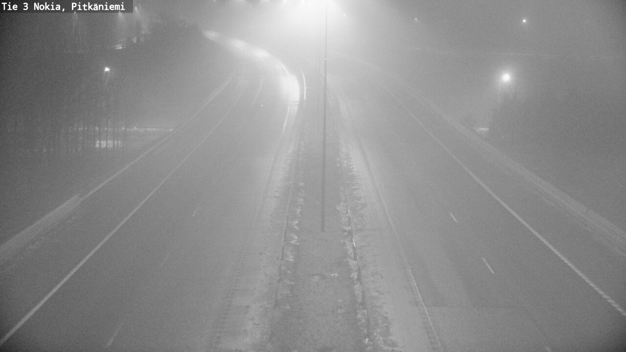 Weather Camera Image Road 3 Nokia, Pitkäniemi, Nokia, Pirkanmaa