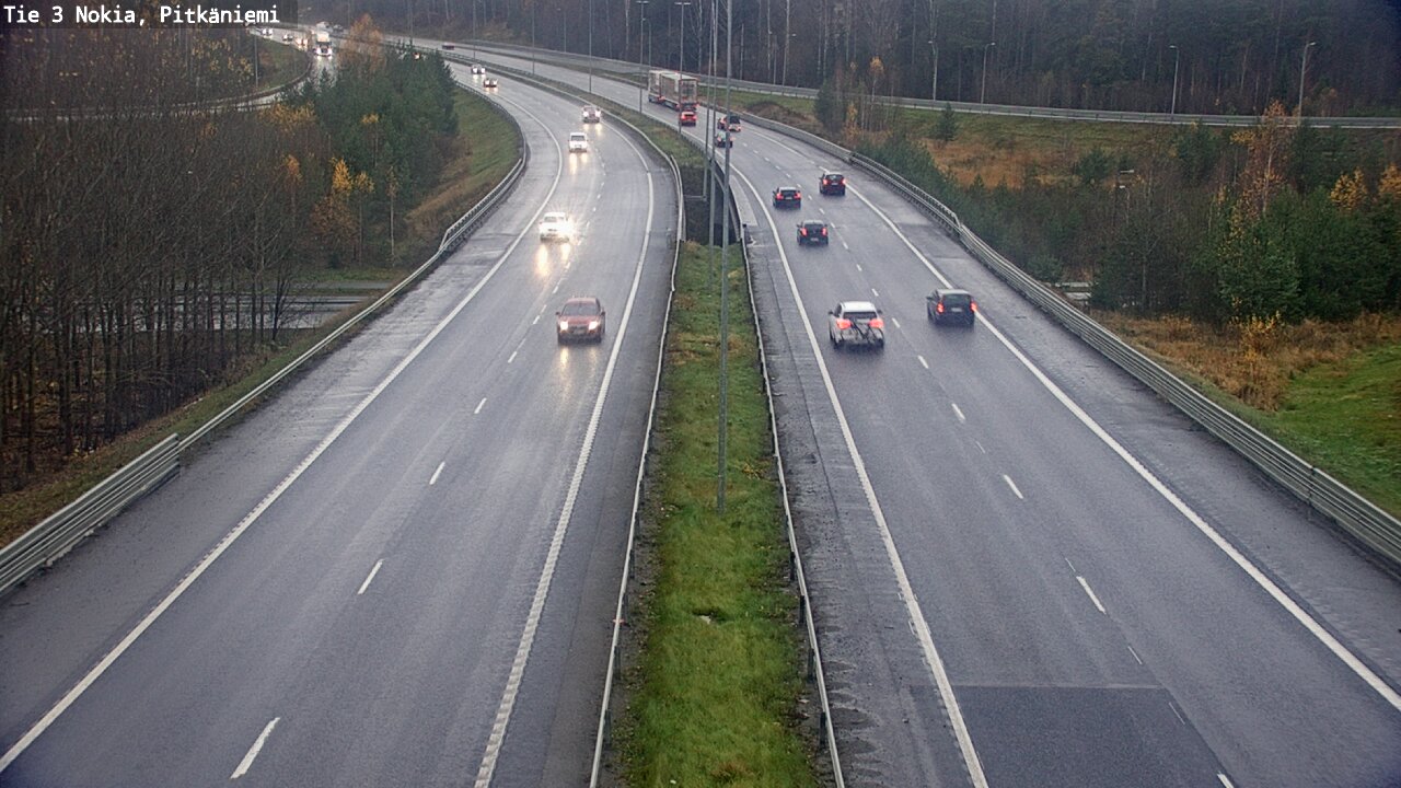 Weather Camera Image Väg 3 Nokia, Pitkäniemi, Nokia, Pirkanmaa