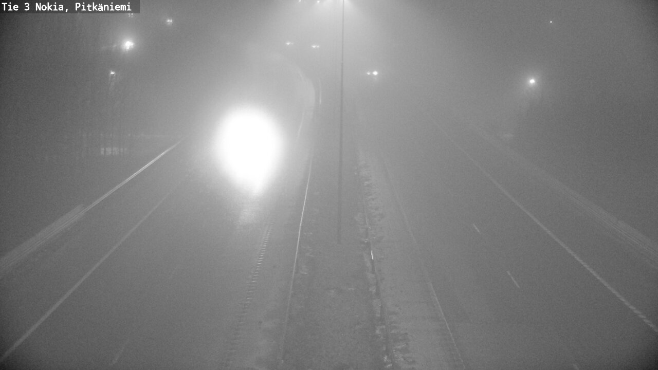 Weather Camera Image Road 3 Nokia, Pitkäniemi, Nokia, Pirkanmaa