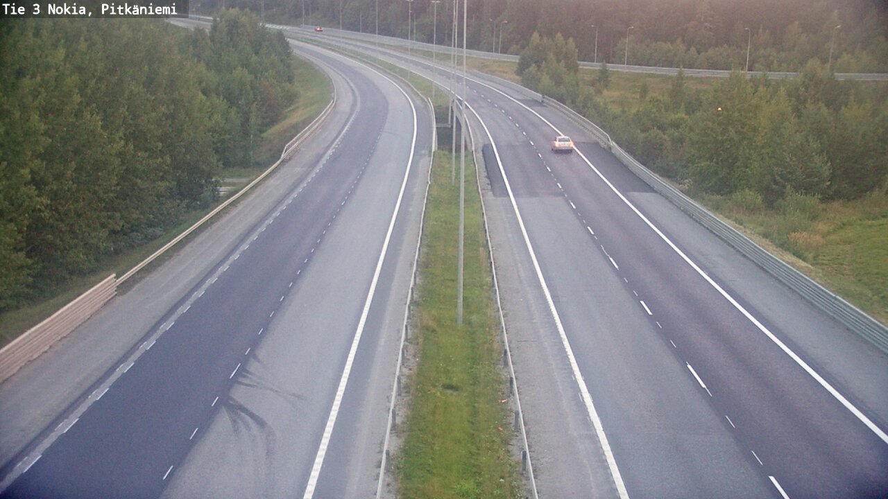 Weather Camera Image Road 3 Nokia, Pitkäniemi, Nokia, Pirkanmaa