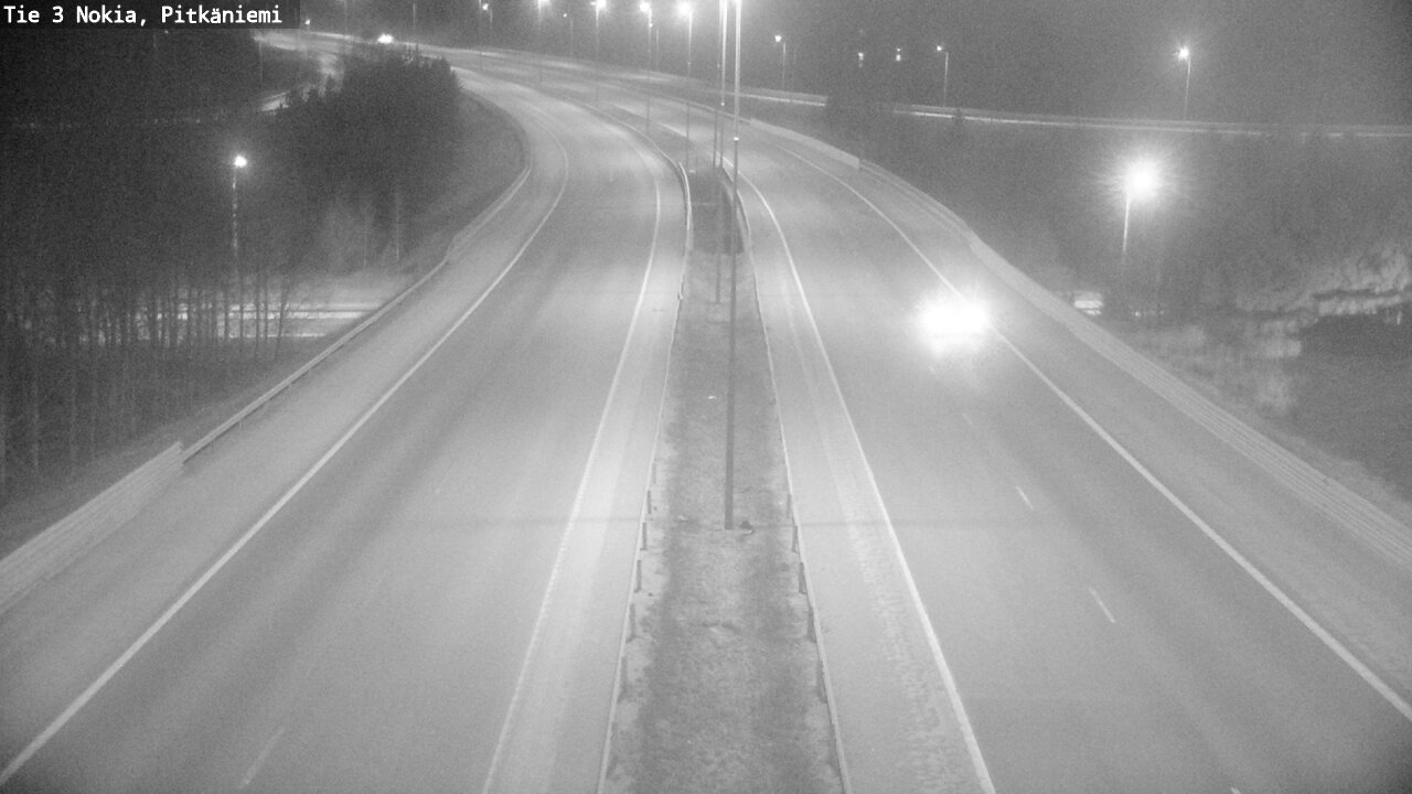 Weather Camera Image Road 3 Nokia, Pitkäniemi, Nokia, Pirkanmaa