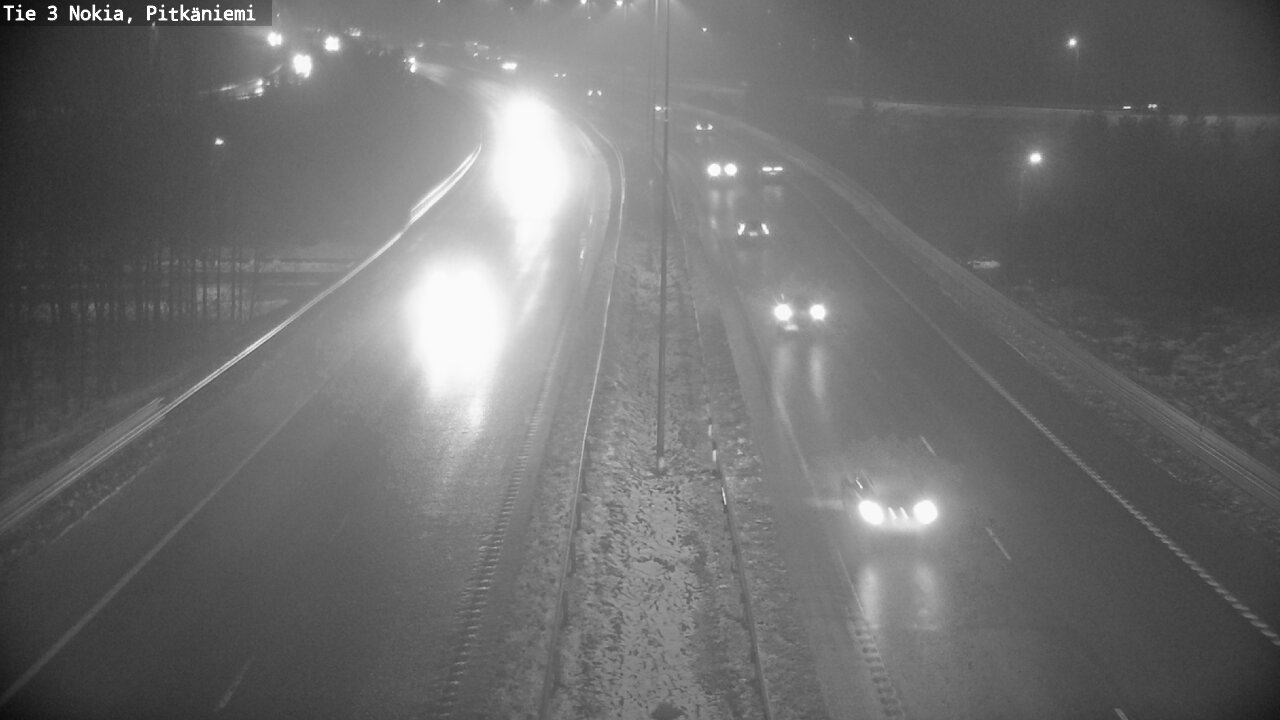 Weather Camera Image Road 3 Nokia, Pitkäniemi, Nokia, Pirkanmaa