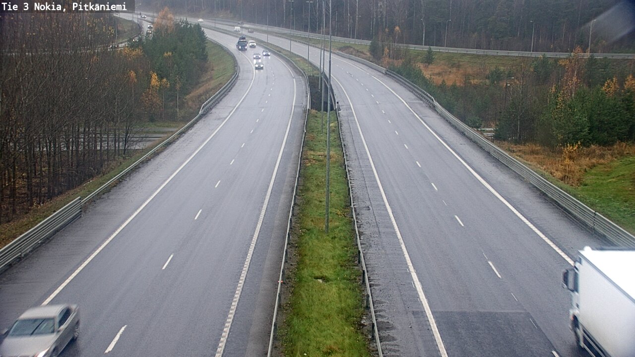 Weather Camera Image Väg 3 Nokia, Pitkäniemi, Nokia, Pirkanmaa