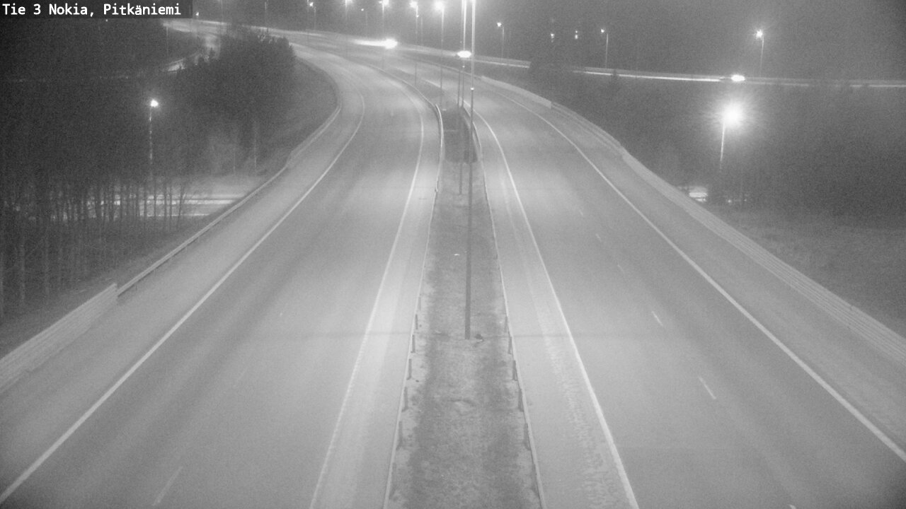 Weather Camera Image Road 3 Nokia, Pitkäniemi, Nokia, Pirkanmaa