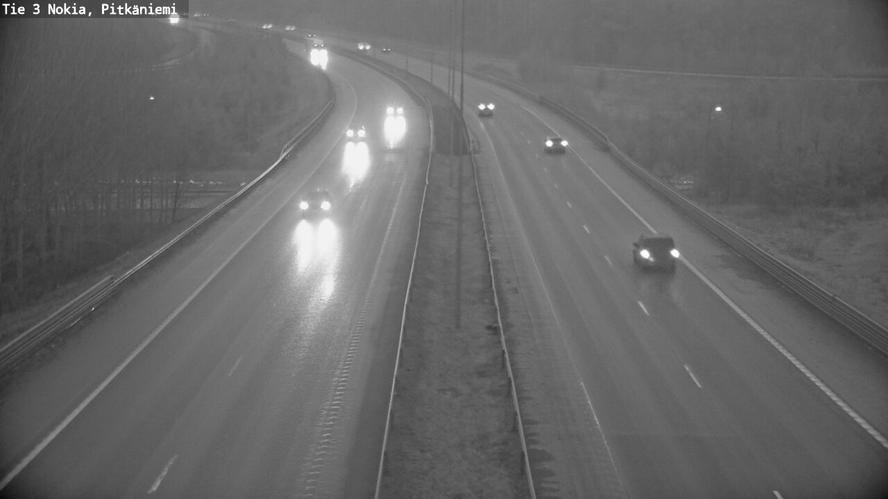 Weather Camera Image Väg 3 Nokia, Pitkäniemi, Nokia, Pirkanmaa