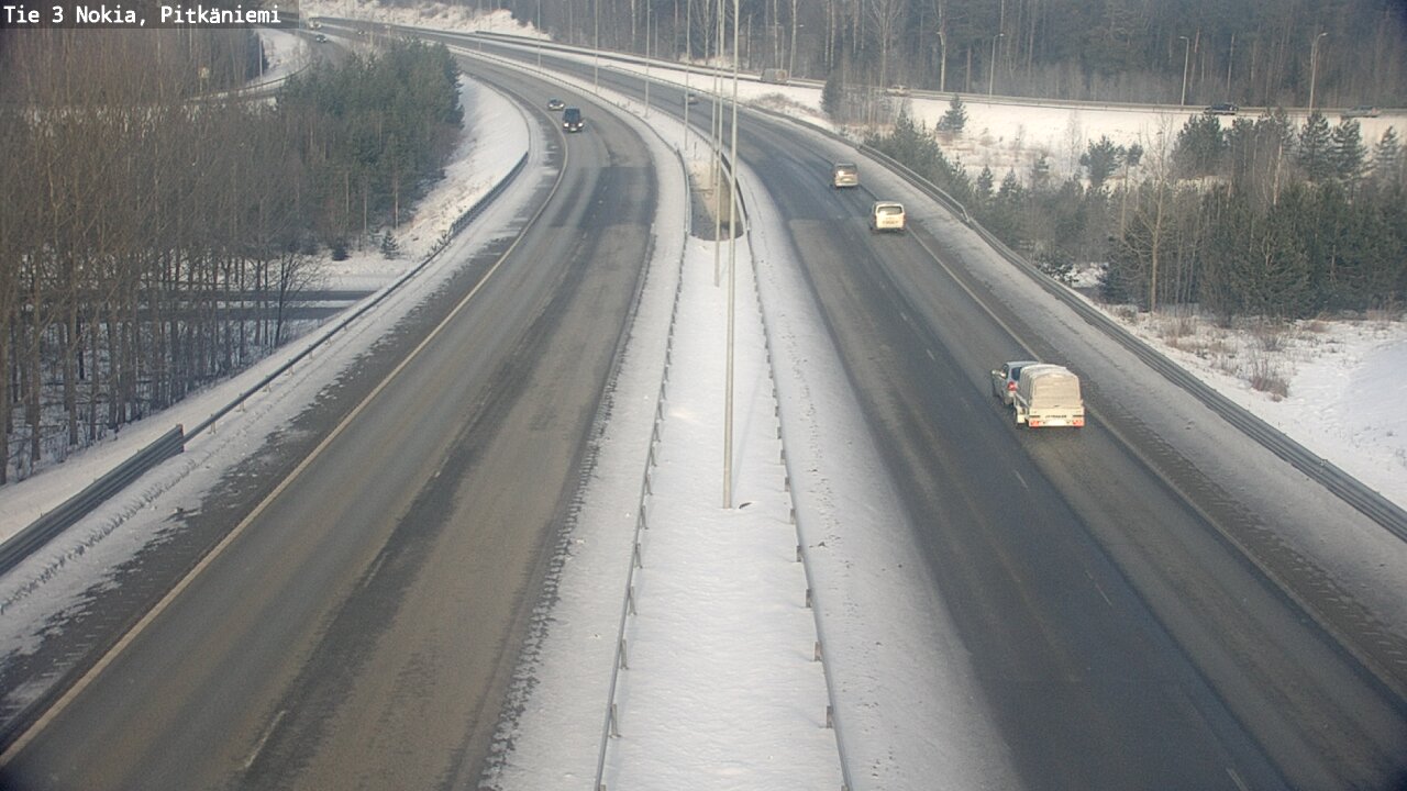 Weather Camera Image Väg 3 Nokia, Pitkäniemi, Nokia, Pirkanmaa