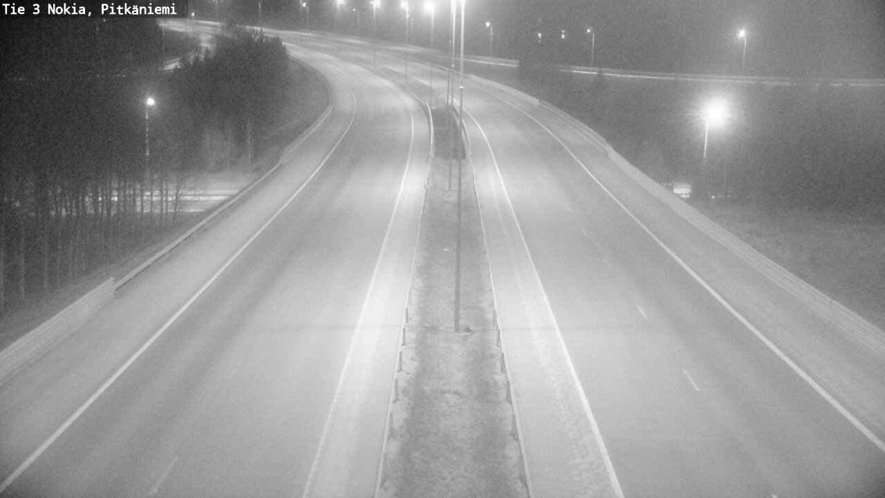 Weather Camera Image Road 3 Nokia, Pitkäniemi, Nokia, Pirkanmaa