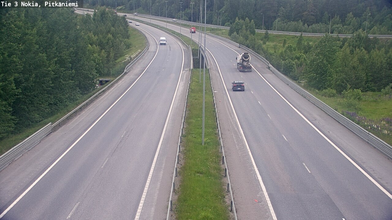 Weather Camera Image Väg 3 Nokia, Pitkäniemi, Nokia, Pirkanmaa