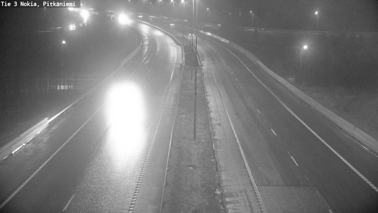 Weather Camera Image Väg 3 Nokia, Pitkäniemi, Nokia, Pirkanmaa