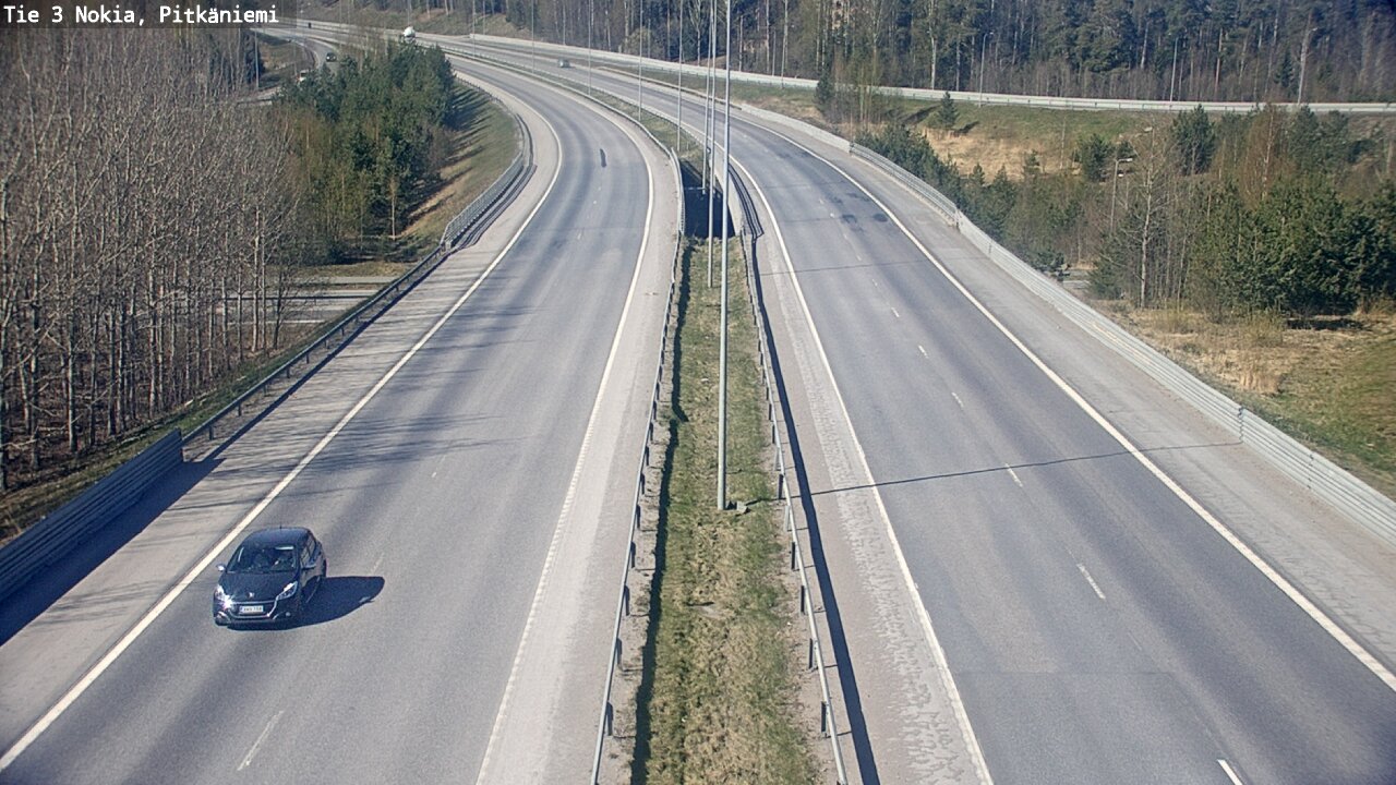 Kelikamerat Kuva Tie 3 Nokia, Pitkäniemi, Nokia, Pirkanmaa