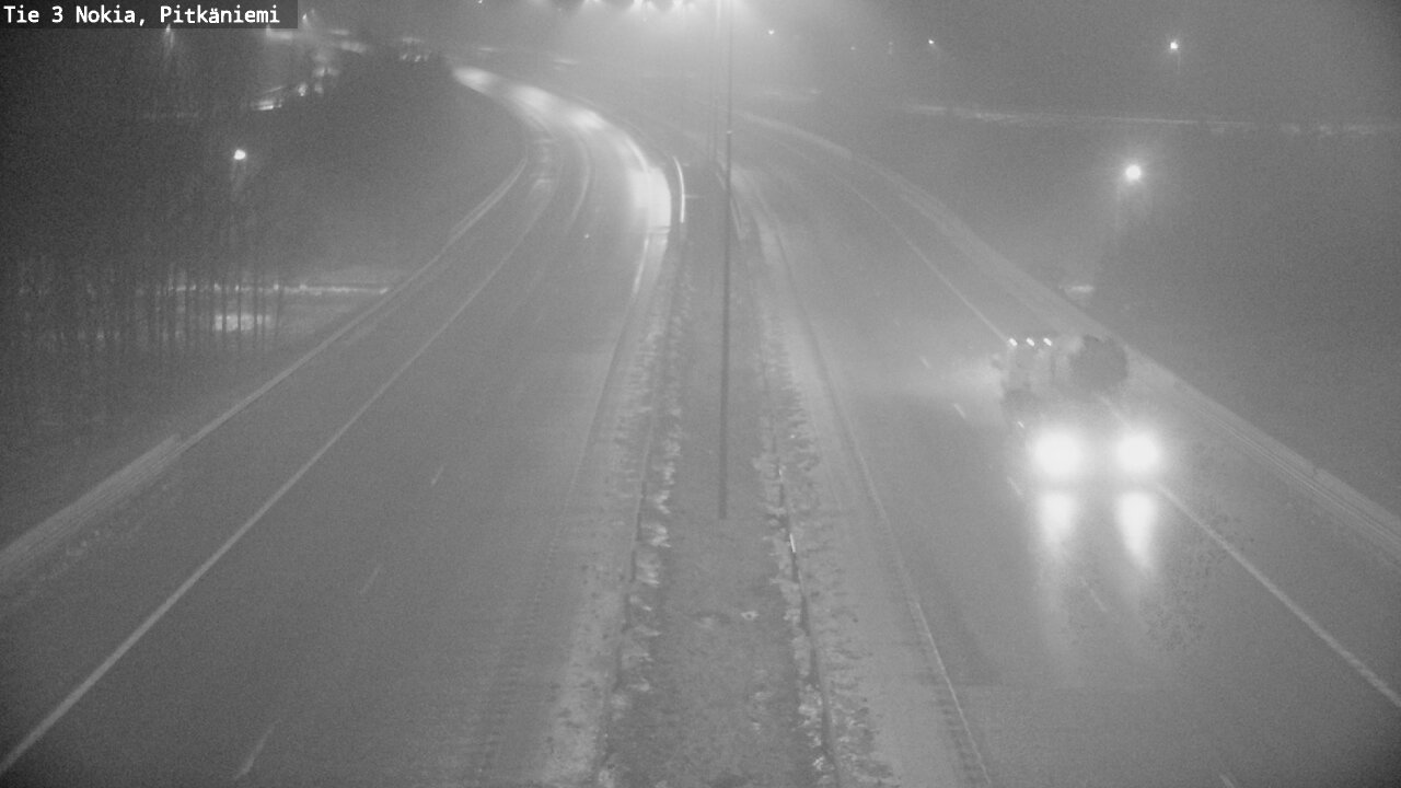 Weather Camera Image Road 3 Nokia, Pitkäniemi, Nokia, Pirkanmaa