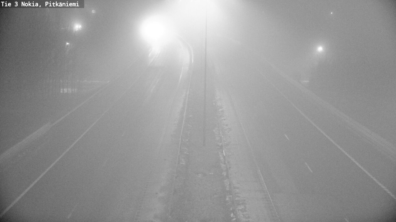 Weather Camera Image Road 3 Nokia, Pitkäniemi, Nokia, Pirkanmaa