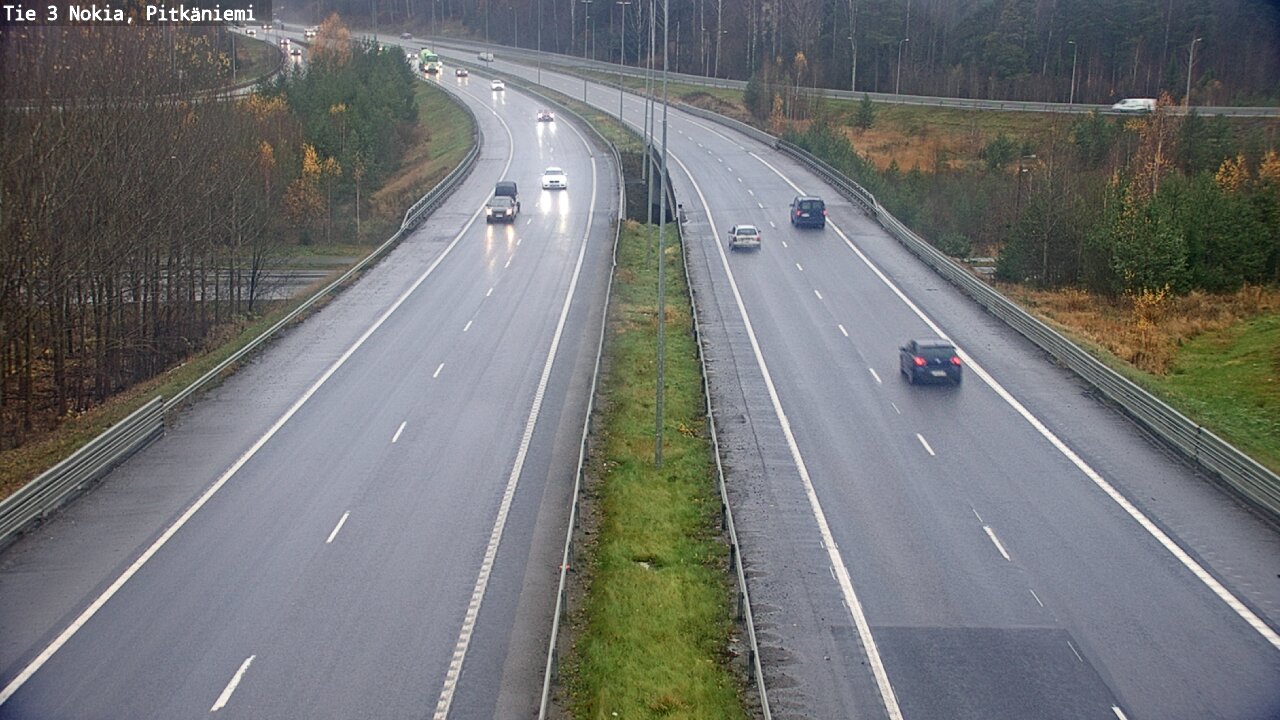 Weather Camera Image Väg 3 Nokia, Pitkäniemi, Nokia, Pirkanmaa