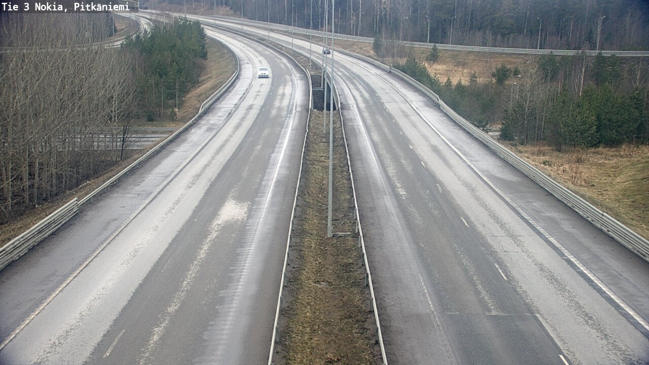 Weather Camera Image Road 3 Nokia, Pitkäniemi, Nokia, Pirkanmaa