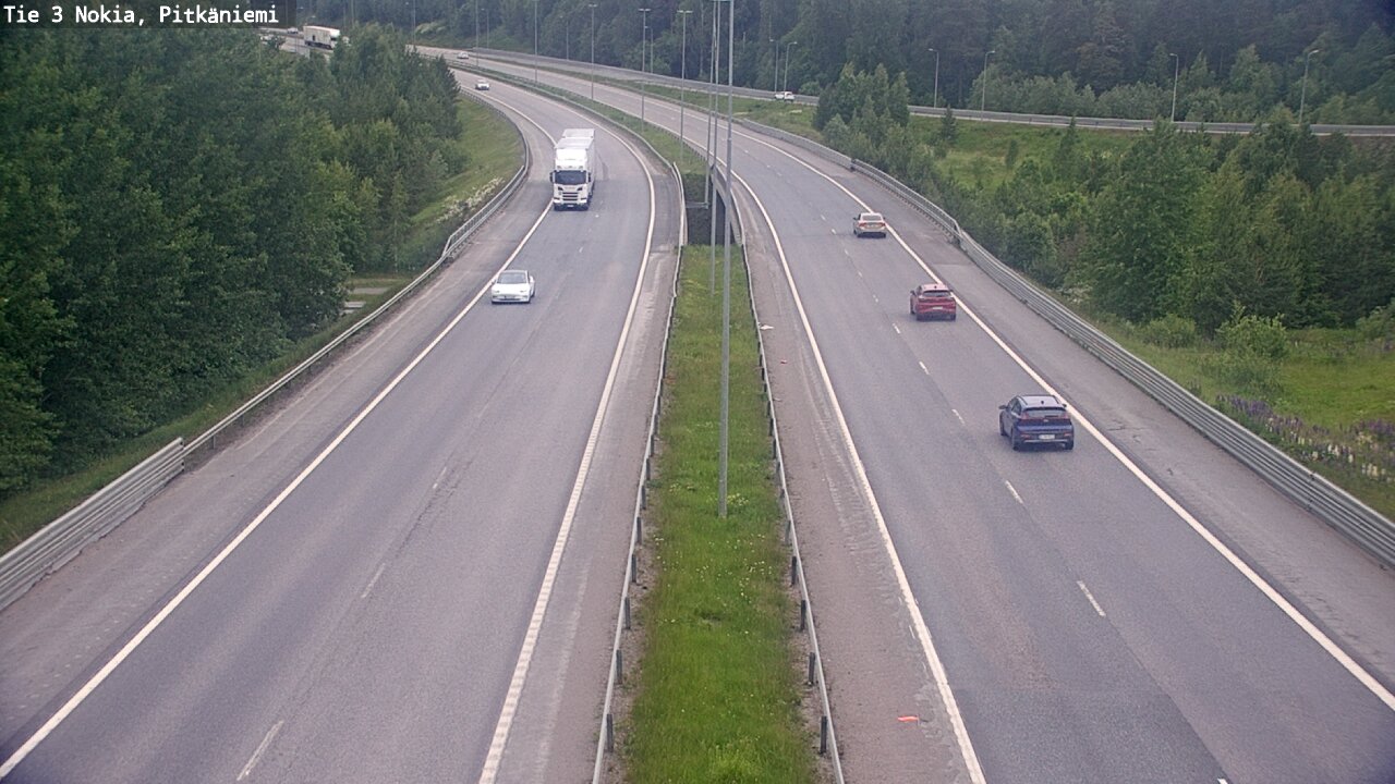 Weather Camera Image Väg 3 Nokia, Pitkäniemi, Nokia, Pirkanmaa