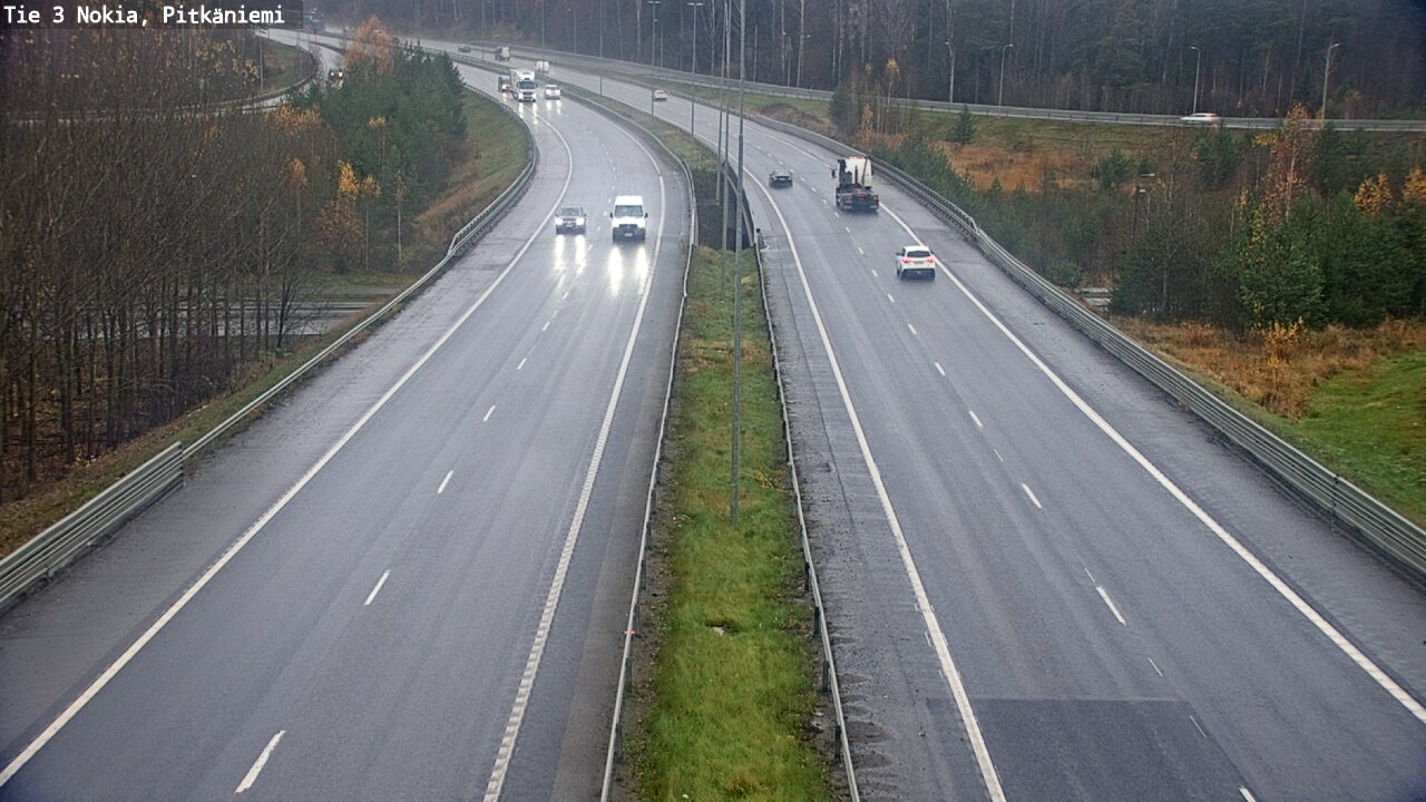 Weather Camera Image Väg 3 Nokia, Pitkäniemi, Nokia, Pirkanmaa