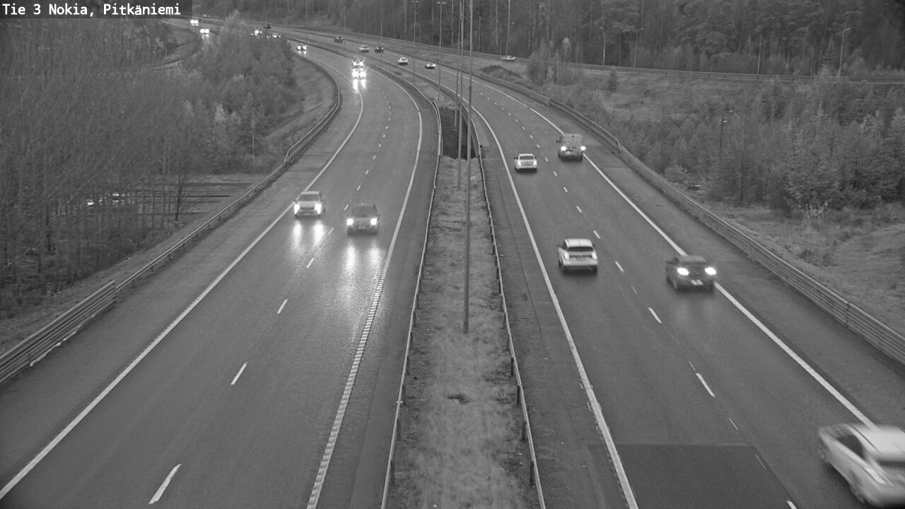 Weather Camera Image Väg 3 Nokia, Pitkäniemi, Nokia, Pirkanmaa