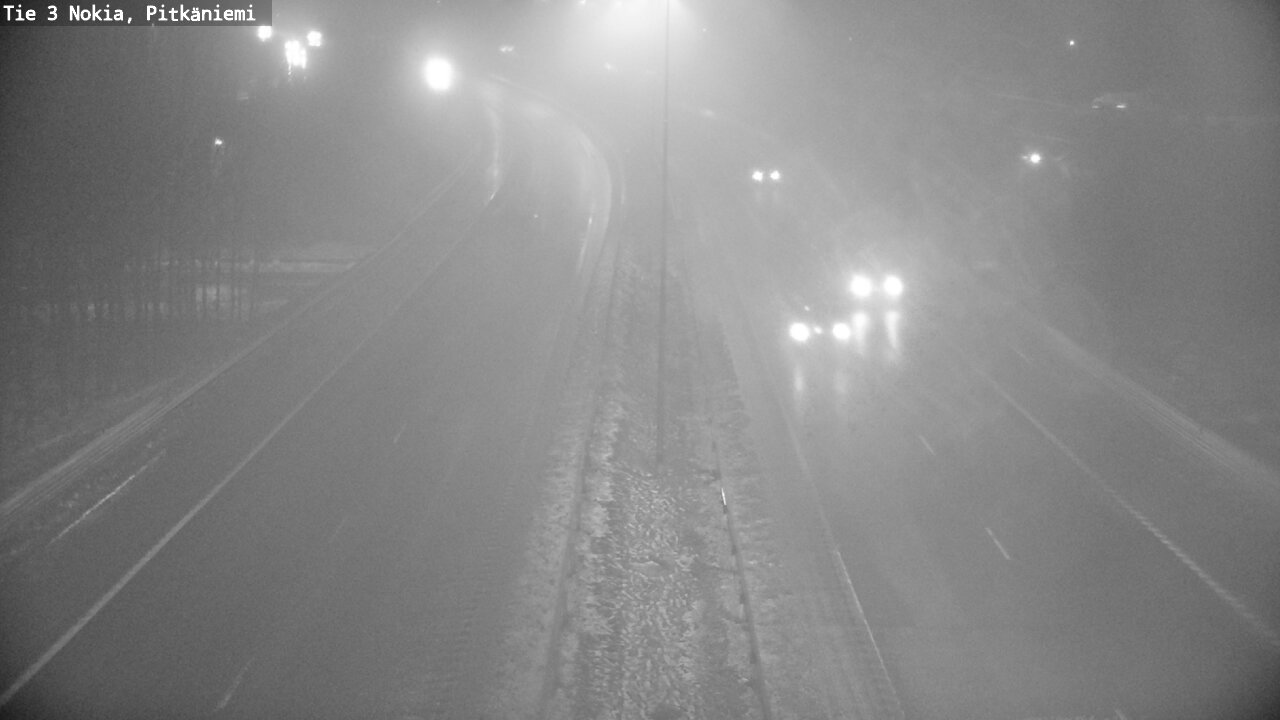 Weather Camera Image Road 3 Nokia, Pitkäniemi, Nokia, Pirkanmaa