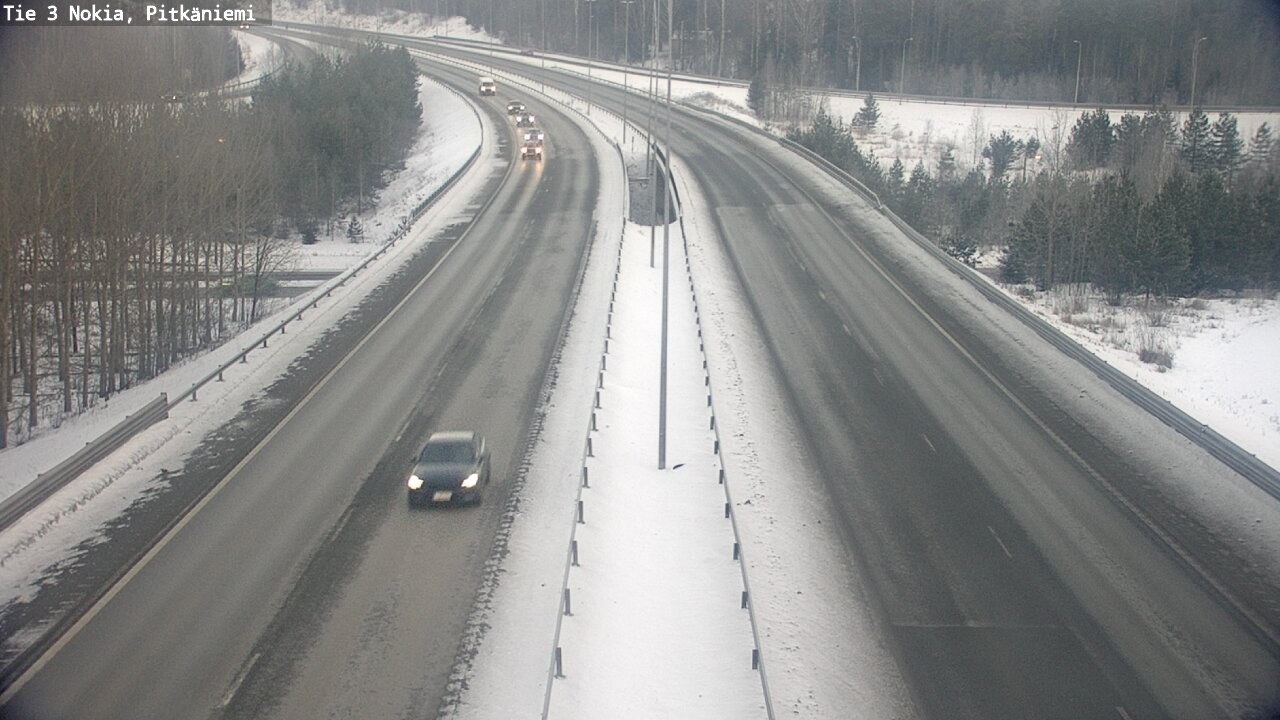 Weather Camera Image Väg 3 Nokia, Pitkäniemi, Nokia, Pirkanmaa