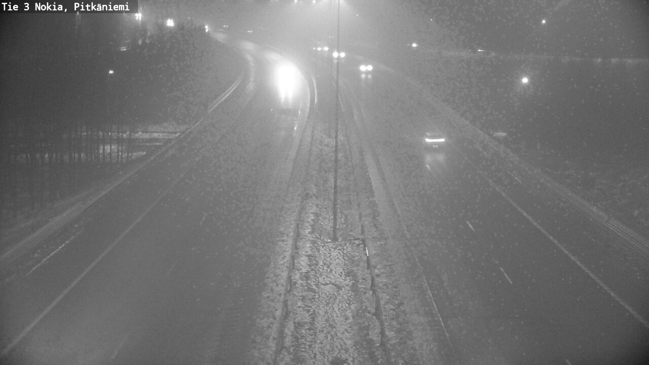 Weather Camera Image Road 3 Nokia, Pitkäniemi, Nokia, Pirkanmaa