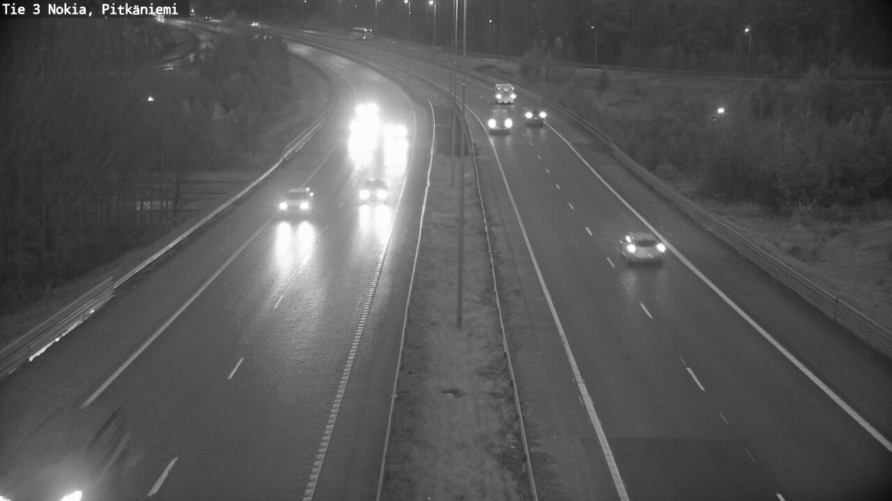 Weather Camera Image Väg 3 Nokia, Pitkäniemi, Nokia, Pirkanmaa