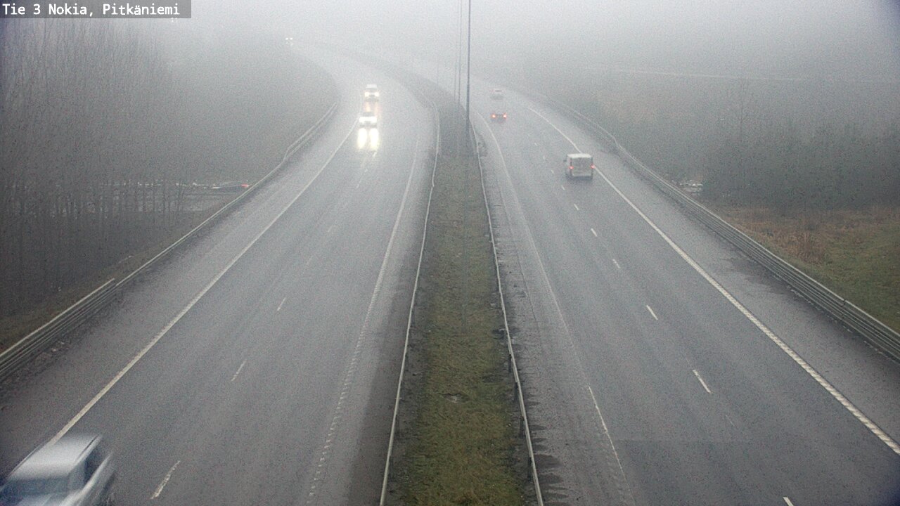 Weather Camera Image Väg 3 Nokia, Pitkäniemi, Nokia, Pirkanmaa