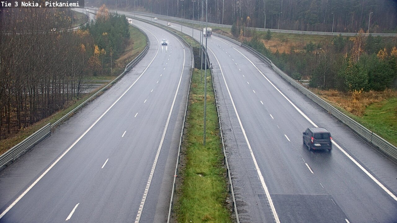 Weather Camera Image Väg 3 Nokia, Pitkäniemi, Nokia, Pirkanmaa