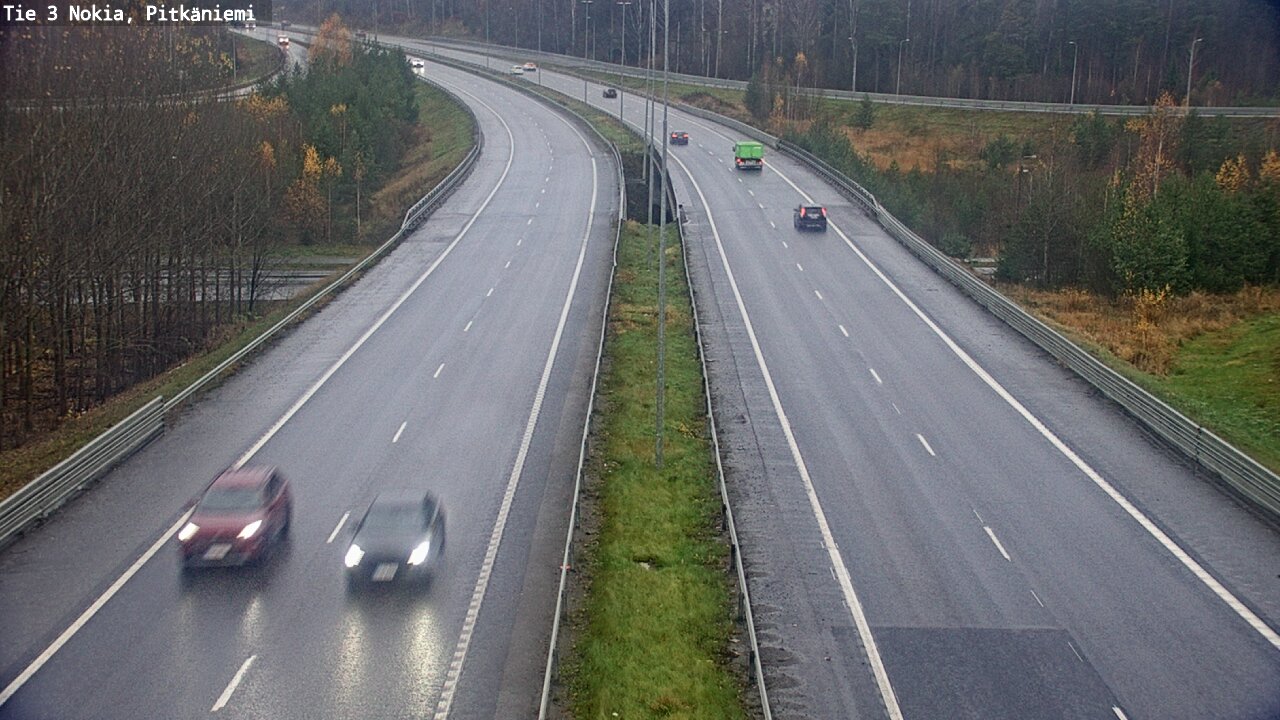 Weather Camera Image Väg 3 Nokia, Pitkäniemi, Nokia, Pirkanmaa