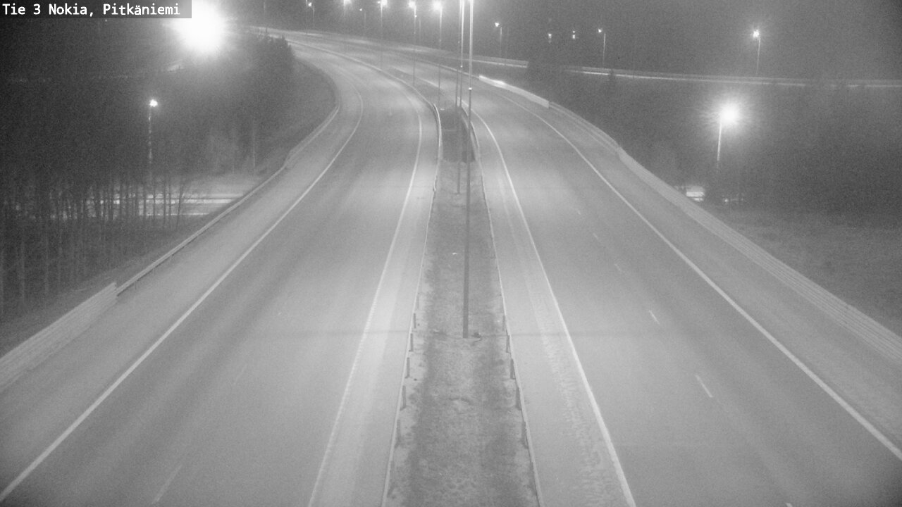 Weather Camera Image Road 3 Nokia, Pitkäniemi, Nokia, Pirkanmaa