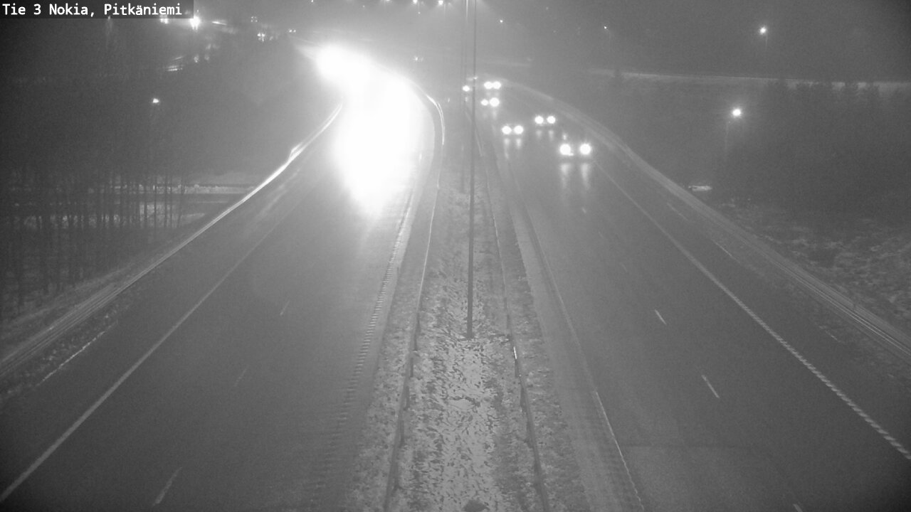 Weather Camera Image Road 3 Nokia, Pitkäniemi, Nokia, Pirkanmaa