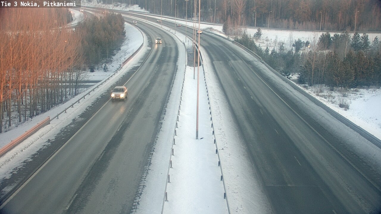 Weather Camera Image Väg 3 Nokia, Pitkäniemi, Nokia, Pirkanmaa