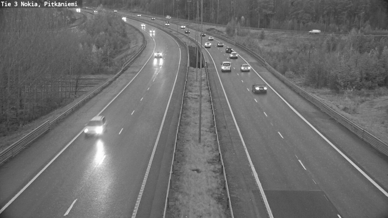 Weather Camera Image Väg 3 Nokia, Pitkäniemi, Nokia, Pirkanmaa