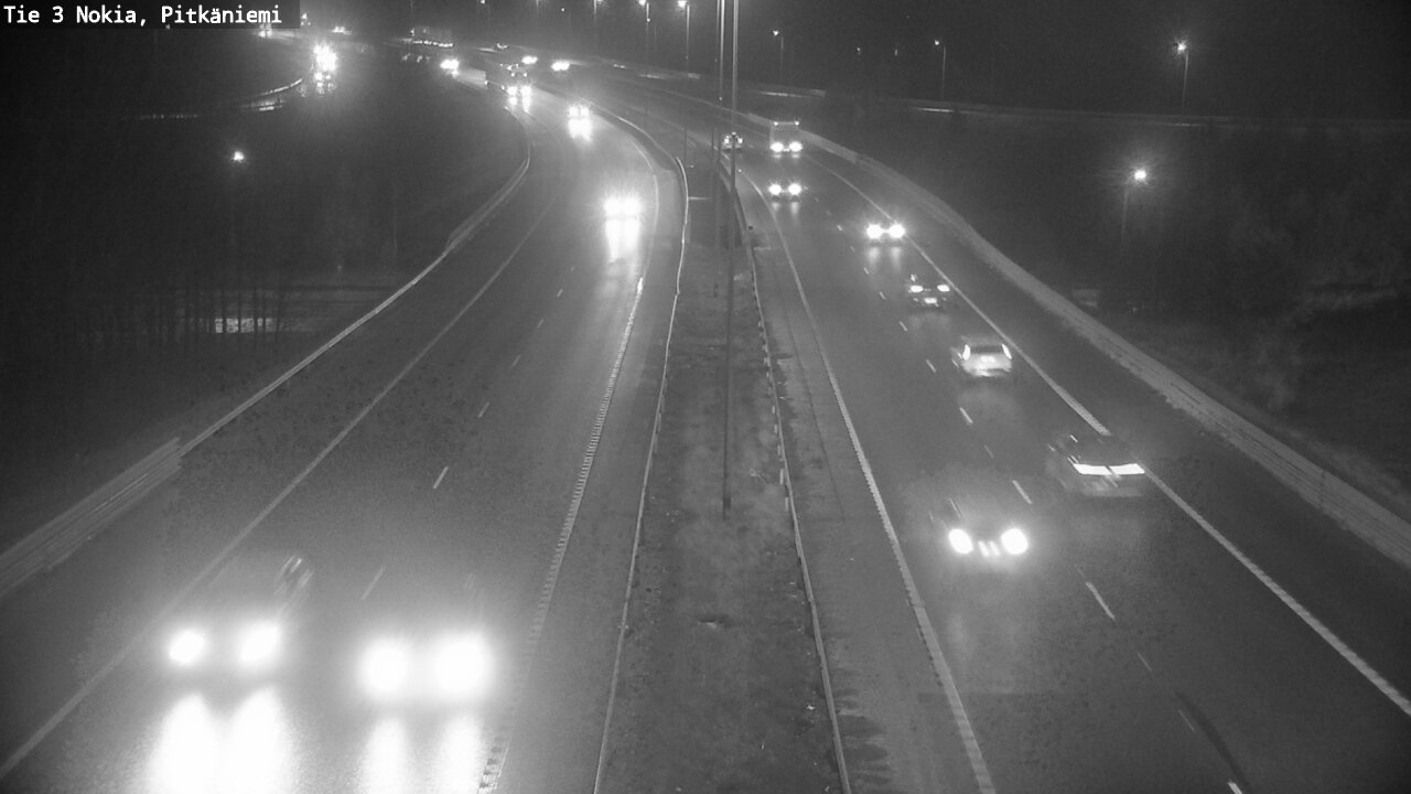Weather Camera Image Väg 3 Nokia, Pitkäniemi, Nokia, Pirkanmaa