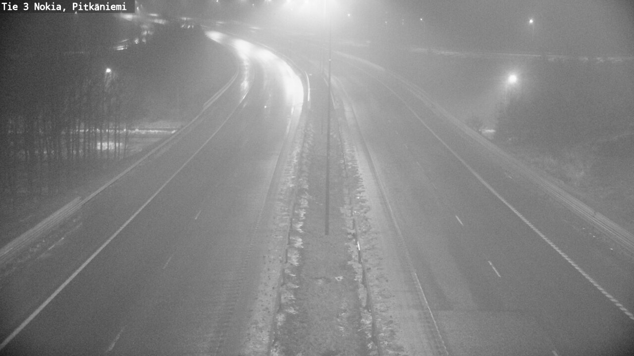 Weather Camera Image Road 3 Nokia, Pitkäniemi, Nokia, Pirkanmaa