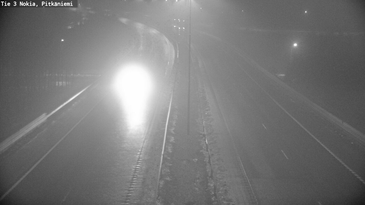 Weather Camera Image Road 3 Nokia, Pitkäniemi, Nokia, Pirkanmaa