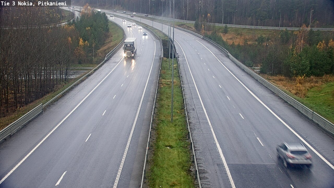 Weather Camera Image Väg 3 Nokia, Pitkäniemi, Nokia, Pirkanmaa
