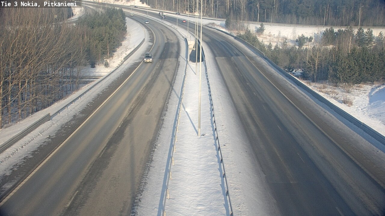 Weather Camera Image Väg 3 Nokia, Pitkäniemi, Nokia, Pirkanmaa