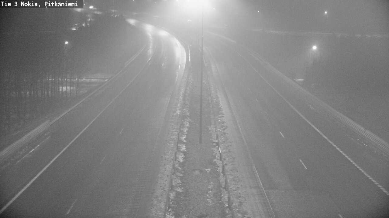 Weather Camera Image Road 3 Nokia, Pitkäniemi, Nokia, Pirkanmaa
