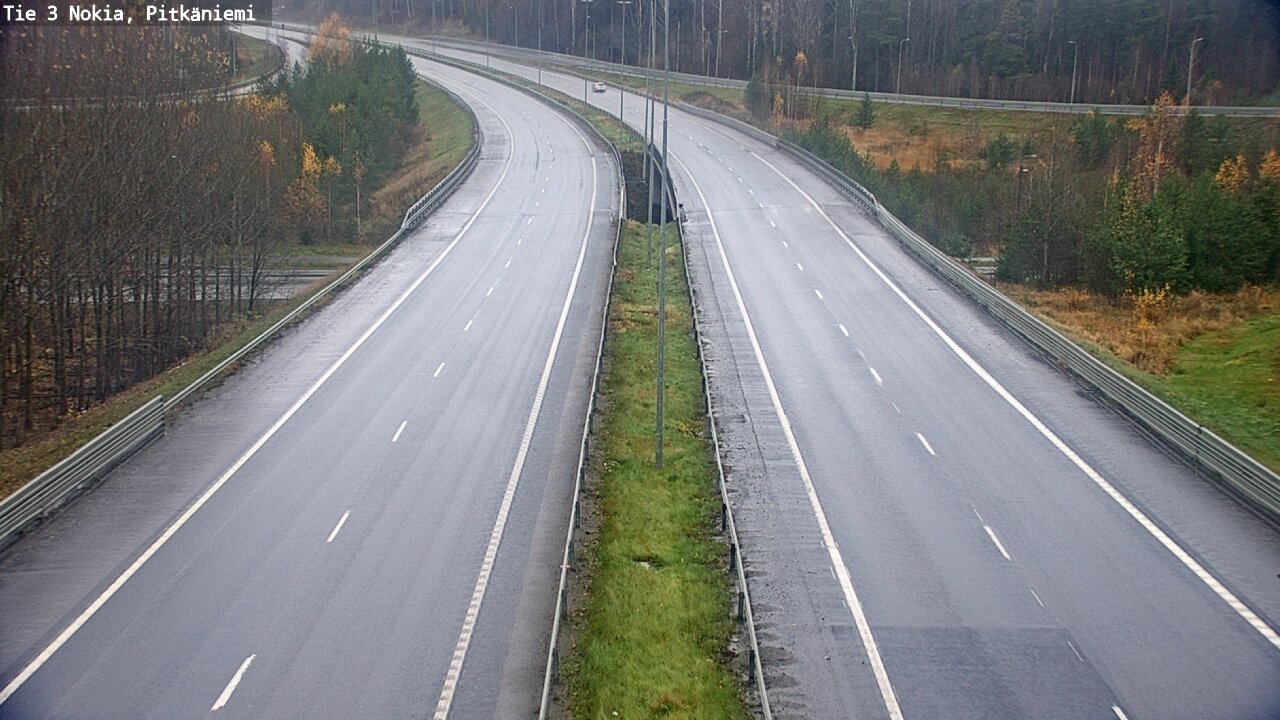 Weather Camera Image Väg 3 Nokia, Pitkäniemi, Nokia, Pirkanmaa