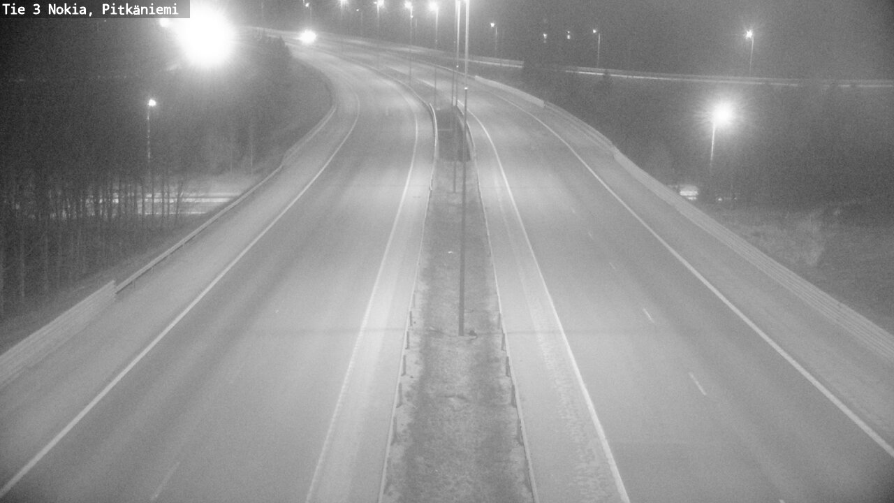 Weather Camera Image Road 3 Nokia, Pitkäniemi, Nokia, Pirkanmaa