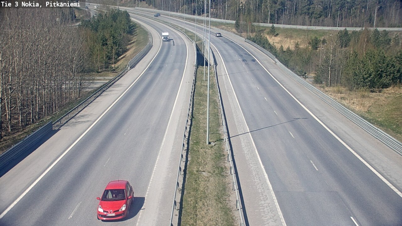 Kelikamerat Kuva Tie 3 Nokia, Pitkäniemi, Nokia, Pirkanmaa