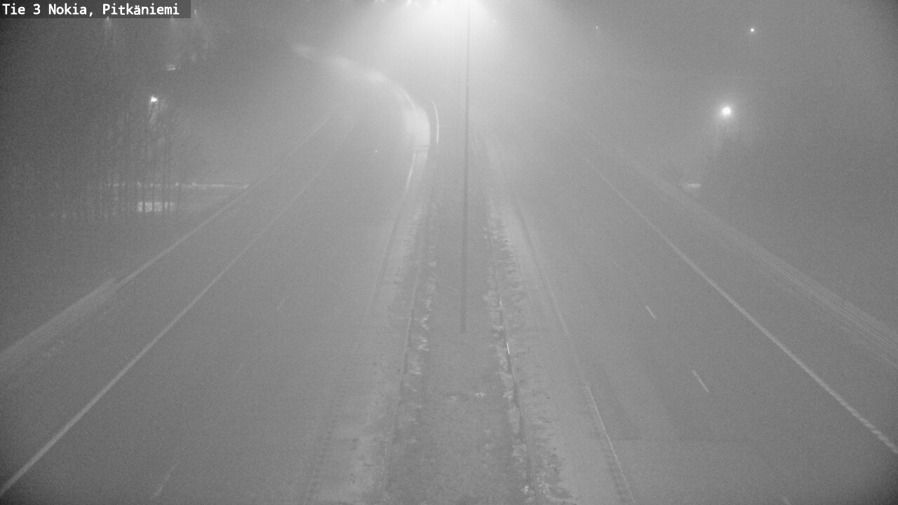 Weather Camera Image Road 3 Nokia, Pitkäniemi, Nokia, Pirkanmaa