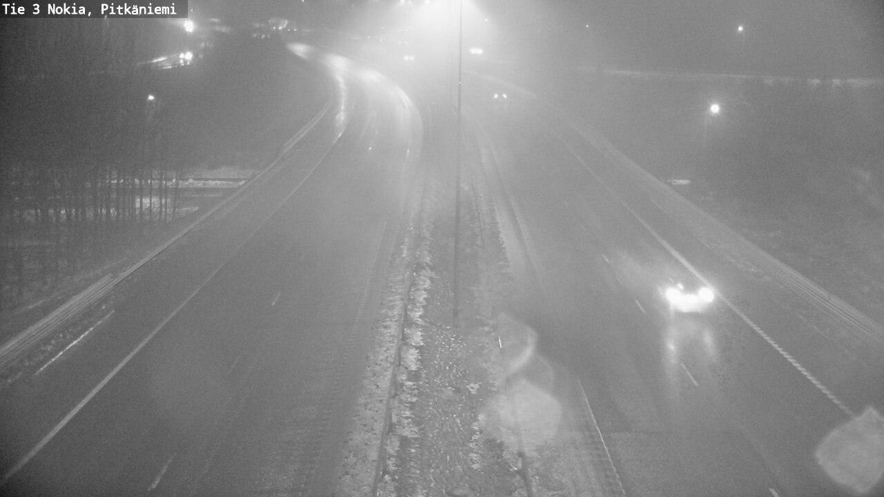 Weather Camera Image Road 3 Nokia, Pitkäniemi, Nokia, Pirkanmaa