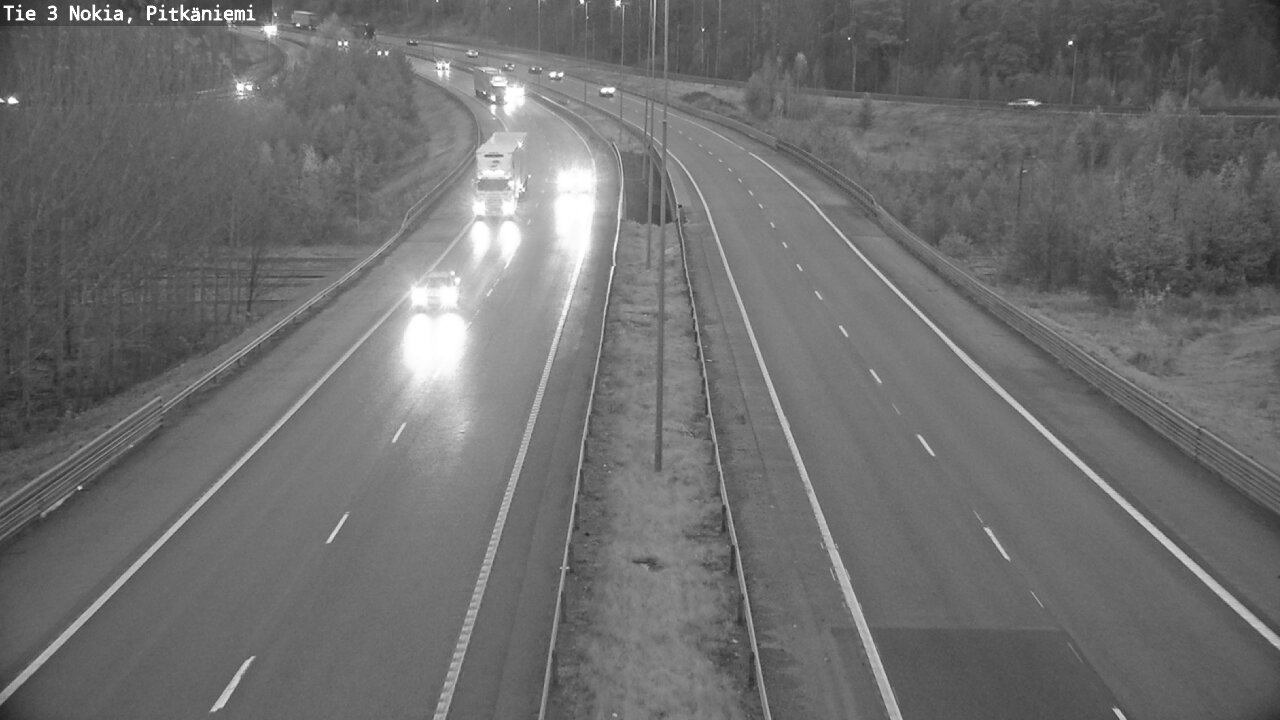Weather Camera Image Väg 3 Nokia, Pitkäniemi, Nokia, Pirkanmaa