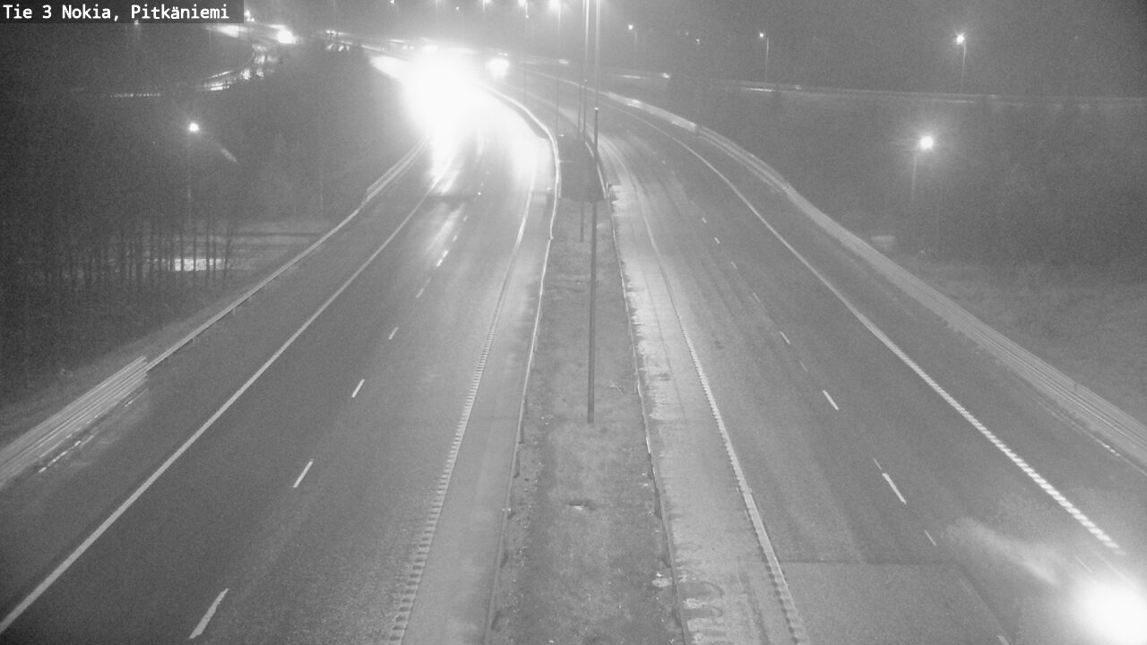 Weather Camera Image Väg 3 Nokia, Pitkäniemi, Nokia, Pirkanmaa